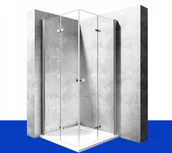 Kabiny prysznicowe - Rea Kabina Prysznicowa Best Podwójna 80x90 K1301 K1302 - miniaturka - grafika 1