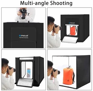 Puluz Namiot bezcieniowy 60cm LED Puluz 3380 lumenów PU5060EU - Namioty fotograficzne bezcieniowe - miniaturka - grafika 6