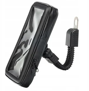 Uchwyt rowerowy z etui 5,5"-6,3" CM756 wodoszczelne czarny/black - Etui i futerały do telefonów - miniaturka - grafika 2