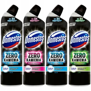 Domestos Zero Płyn do toalet pink ocean 4x750ml - Środki do kuchni i łazienki - miniaturka - grafika 7