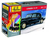 Kolekcjonerskie modele pojazdów - Heller HELLER  Citroen 15 CV - Starter Set 56763 - miniaturka - grafika 1