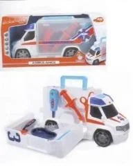 Simba 203716000 KARETKA Z ZESTAWEM LEKARSKIM 58402 - Zabawy w naśladowanie dorosłych - miniaturka - grafika 2