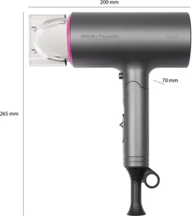 ProfiCare PC-HT 3073 Różowa - Suszarki do włosów - miniaturka - grafika 6