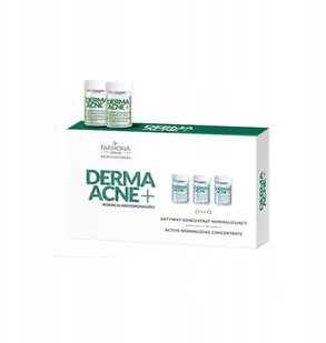 Farmona Farmona dermaacne+ aktywny koncentrat normalizujący 5x5ml PRO7103 - Zestawy kosmetyków damskich - miniaturka - grafika 4
