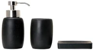Mydelniczki i dozowniki mydła - Sorema Dozownik do mydła Sorema Spa Dark Grey - miniaturka - grafika 1