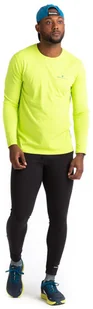 RONHILL RONHILL Koszulka biegowa z długim rękawem męska  CORE L/S TEE fluo żółta - Koszulki sportowe męskie - miniaturka - grafika 3