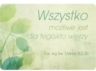Szaron Magnes na lodówkę - Wszystko jest możliwe - Magnesy - miniaturka - grafika 3