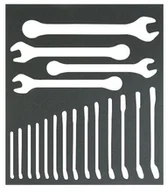 Narzędzia warsztatowe - Bahco MODUŁ ff1 °F3002 klucz płasko-oczkowy 2/3, 18-częściowy (FF1F3002) - miniaturka - grafika 1