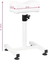 Pozostałe akcesoria kosmetyczne - ACTIVESHOP PODNÓŻEK DO PEDICURE 117 BIAŁY AS_126180 - miniaturka - grafika 1