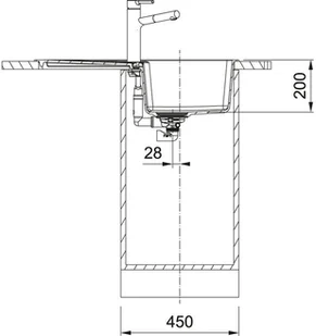 Franke Zlew Centro CNG 611-78 kamienny szary 114.0633.096 - Zlewozmywaki - miniaturka - grafika 5