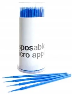 Profesjonalne Aplikatory do rzęs Niebieskie 100szt - Sztuczne rzęsy i akcesoria - miniaturka - grafika 5