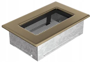 Parkanex kominkowa złoto galwaniczne 11x17 kominek - Kratki wentylacyjne - miniaturka - grafika 2