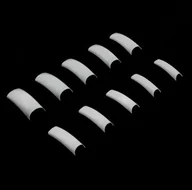 Sztuczne paznokcie i akcesoria - Allepaznokcie Tipsy białe krótka kieszonka nr 10 60 szt - miniaturka - grafika 1