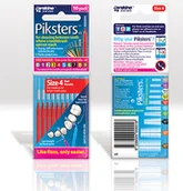 Szczoteczki międzyzębowe - Erskine Piksters Szczoteczki międzyzębowe - Rozmiar R4 czerwone, 10 sztuk HIT! Szc000130 - miniaturka - grafika 1