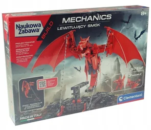 CLEMENTONI Laboratorium Mechaniki Smok 50706 - Zabawki konstrukcyjne - miniaturka - grafika 2