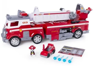 Spin Master Spin Psi Patrol Wielki Wóz Strażacki Ultimate Fire Truck światło i dźwięk 6043989 - Figurki dla dzieci - miniaturka - grafika 18