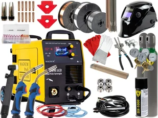 Magnum Spawarka MIG 240 LCD Dual Puls Synergia - Pakiet akcesoriów 1 - Spawarki - miniaturka - grafika 2