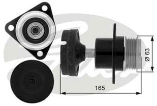 Gates oap7050 generator kołowrotek z wolnym biegiem GATOAP7050 - Akcesoria do elektronarzędzi - miniaturka - grafika 4