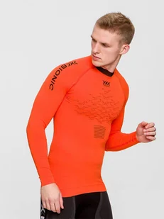 XBIONIC XBIONIC Koszulka biegowa termoaktywna THE TRICK RUN 4.0 pomarańczowa - Koszulki sportowe męskie - miniaturka - grafika 4