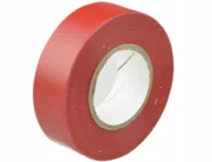 Taśmy izolacyjne i naprawcze - Taśma izolacyjna izolacja Pcv 19mm/20m czerwona - miniaturka - grafika 1