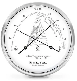 TROTEC Designerski termohigrometr BZ21M - Inne urządzenia pomiarowe - miniaturka - grafika 4