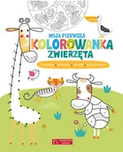 Powieści i opowiadania - OLESIEJUK Moja pierwsza kolorowanka Zwierzęta praca zbiorowa - miniaturka - grafika 1