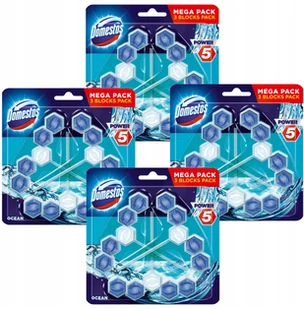 Domestos Trio Power 5 Lawenda Zawieszka Wc 12szt - Środki do WC - miniaturka - grafika 9