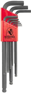 Bondhus Klucze imbus kpl. 9 szt. z kulkami 10999 - Klucze i nasadki - miniaturka - grafika 2