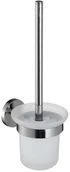 Akcesoria do wc - Franke Szczotka do WC FIRMUS Franke stal szlachetna połysk + szkło matowe FIRX005HP - miniaturka - grafika 1