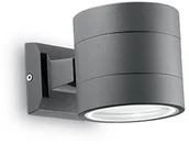 Lampy ogrodowe - Ideal Lux Kinkiet SNIF ROUND AP1 ANTRACITE 061467 - miniaturka - grafika 1