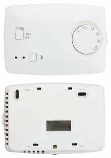 Termostat Nieprogramowalny 5-30C Biały Perel - Głowice termostatyczne - miniaturka - grafika 4