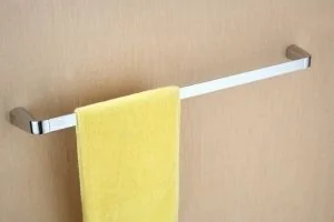 Art Platino EMIRA Wieszak na ręczniki pojedynczy chrom EMI-85020 - Wieszaki łazienkowe - miniaturka - grafika 2