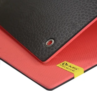 HMS Mata klubowa z otworami 15 mm MFK03 czerwona - 27795-uniw - Maty do ćwiczeń - miniaturka - grafika 2