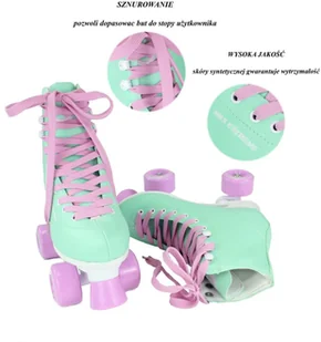 NILS EXTREME NILS Extreme, Wrotki rekreacyjne dziecięce, rozmiar 35 - Wrotki - miniaturka - grafika 4