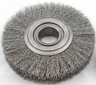 unimet SZCZOTKA TARCZOWA DRUT STALOWY OTWÓR 32MM, FI250MM - Materiały ścierne - miniaturka - grafika 2