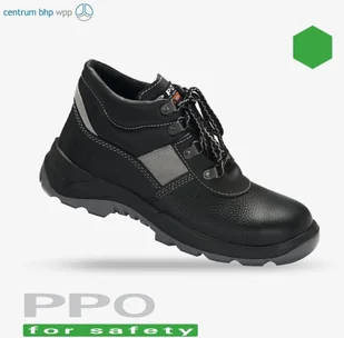 PPO Strzelce Opolskie Trzewiki bezpieczne Model 361 R.39 - Obuwie robocze - miniaturka - grafika 2