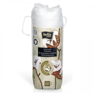 Gymform TZMO S.A. Płatki kosmetyczne okrągłe Bella Cotton BIO 60 szt. x 3 - Waciki, płatki i patyczki kosmetyczne - miniaturka - grafika 3