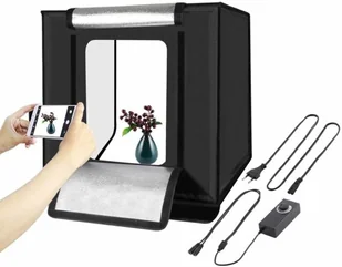 Puluz Namiot bezcieniowy 60cm LED Puluz 3380 lumenów PU5060EU - Namioty fotograficzne bezcieniowe - miniaturka - grafika 3