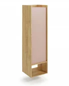 Meble modułowe i akcesoria - Halmar Mobius regał 1D 50x41x179 cm) hikora naturalna meble modułowe - miniaturka - grafika 1