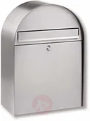 Skrzynki na listy - Duża skrzynka na listy NORDIC 3780 Ni, stal szlach - miniaturka - grafika 1