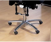 Kółka i bloczki - OBI Kółko podwójne do parkietu z trzpieniem śr. 50 mm 40 kg 5 sztuk - miniaturka - grafika 1