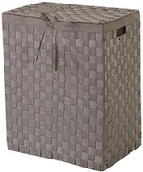 Kosze na bieliznę - Compactor ran6895 kosz na pranie, kolekcjonerów Tex, pokrywa i wyściółka wewnętrzna, 38 x 25 x 60 cm, szary RAN6895 - miniaturka - grafika 1