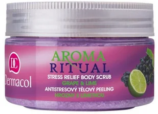 Dermacol Aroma Ritual Grape & Lime peeling do ciała 200 g dla kobiet - Balsamy i kremy do ciała - miniaturka - grafika 2