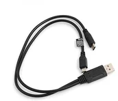 Kable USB - System-S Kabel  OTG Host 3 in 1 USB 2.0 typu A (męski) do USB 3.1 Typ C (Male) i przewód micro USB kabel do transmisji danych (Male) Y 39 cm 53526346 - miniaturka - grafika 1