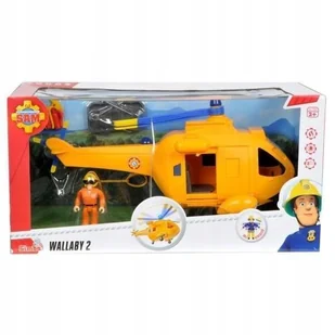 Strażak Sam Helikopter Wallaby II Z Figurką, Simba - Samoloty i helikoptery - miniaturka - grafika 6