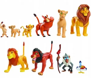 Król Lew Zestaw Dziesięciu Figurek LNN0800 - Figurki dla dzieci - miniaturka - grafika 6