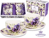 Filiżanki - Carmani Zestaw filiżanek 2szt 225ml 840-1021 840-1021 - miniaturka - grafika 1