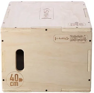 HMS DSC04 SKRZYNIA PLYOMETRYCZNA 500x400x300MM - Pozostały sprzęt i akcesoria do ćwiczeń - miniaturka - grafika 3