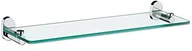 Półki łazienkowe - Kela Lucido półka łazienkowa, stal szlachetna i szkło 22686 - miniaturka - grafika 1