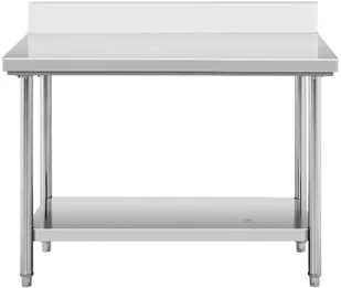 Royal Catering Stół roboczy - stal nierdzewna - 120 x 60 cm - 137 kg - rant - Catering - RCWT-120X60SB RCWT-120X60SB - Stoły gastronomiczne - miniaturka - grafika 5